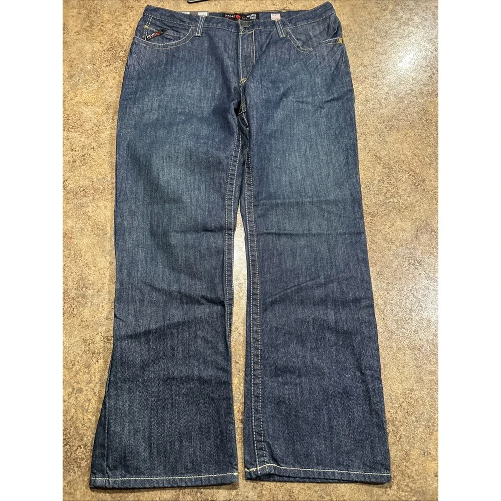 Ariat Work FR M4 Relaxed Boot Cut Jeans , 38 x 32 , Flame Resistant , NEW